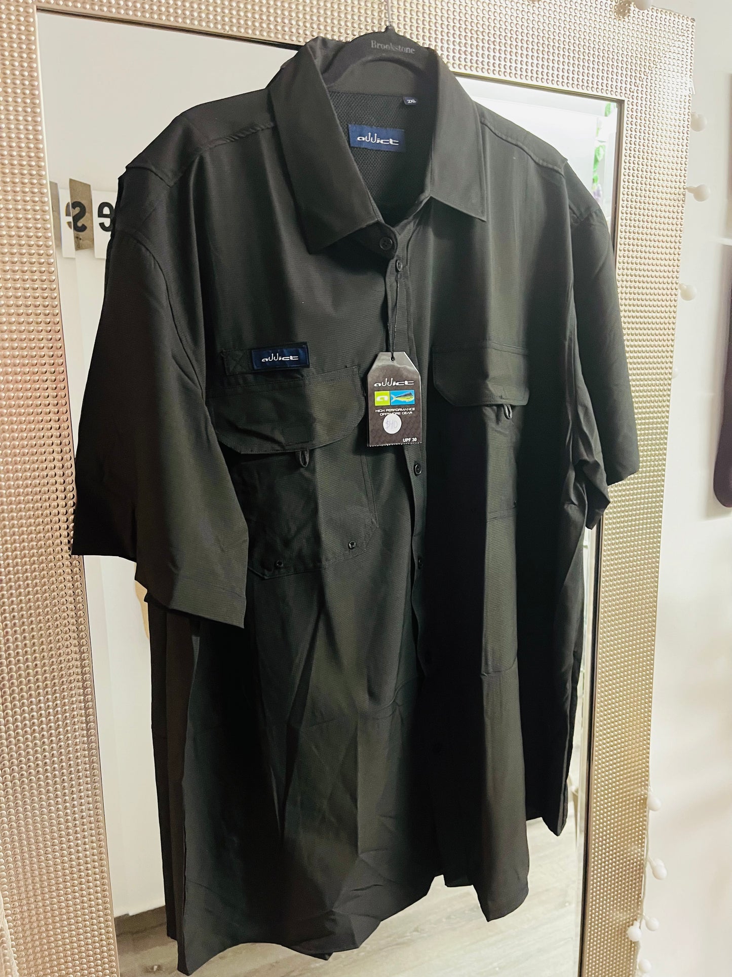 Addict Men’s Black Shirt