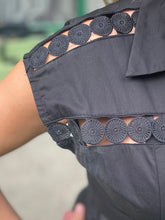 Load image into Gallery viewer, Embroidered Belted Jumpsuit