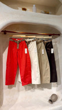 Load image into Gallery viewer, Gabardine Barrel Pants