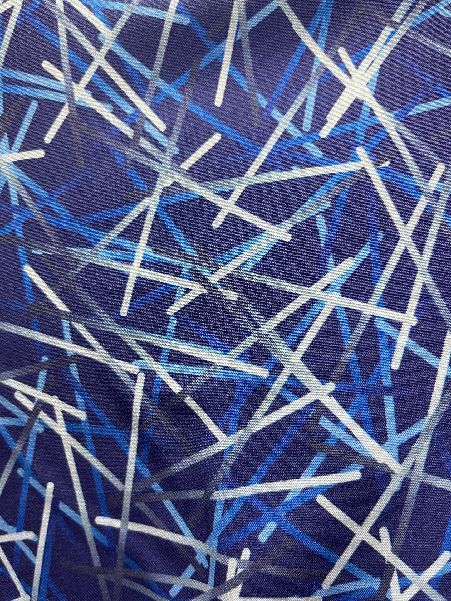 Addict Men’s Blue Line Print