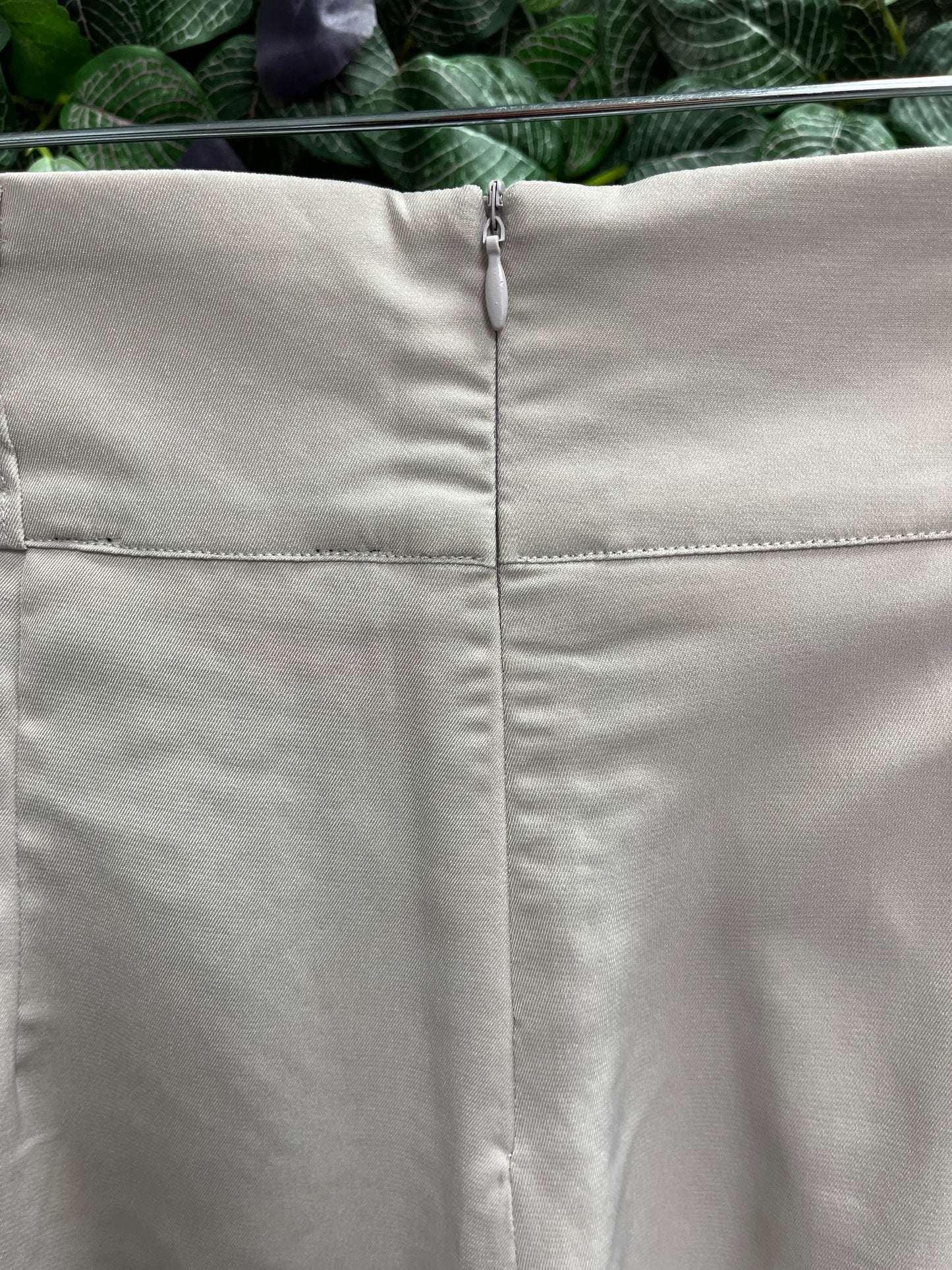 Cream High Waisted Palazzo Pants