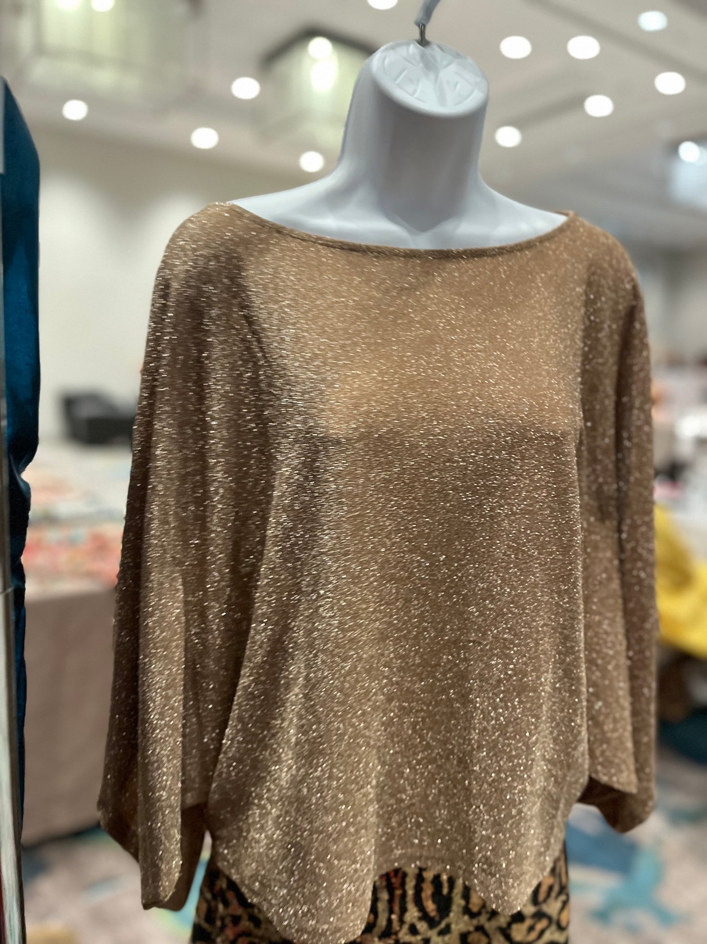 Bronze Tunic Top