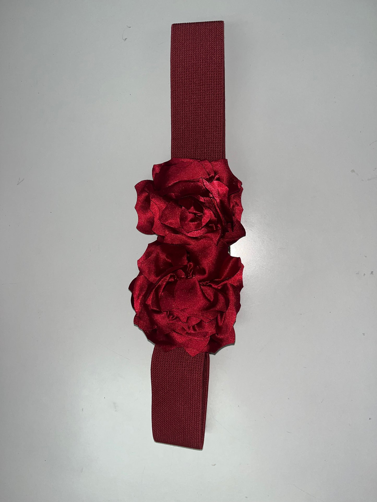 Ruffled Flower Belt