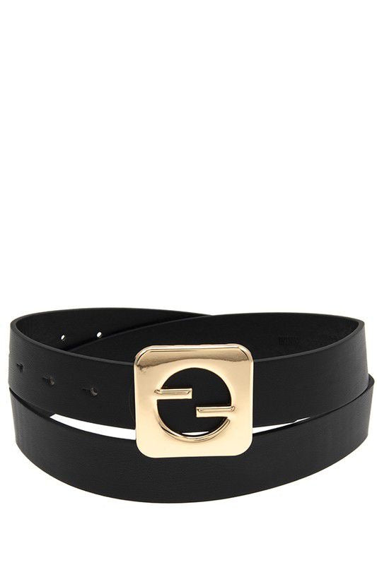 Square metal buckle