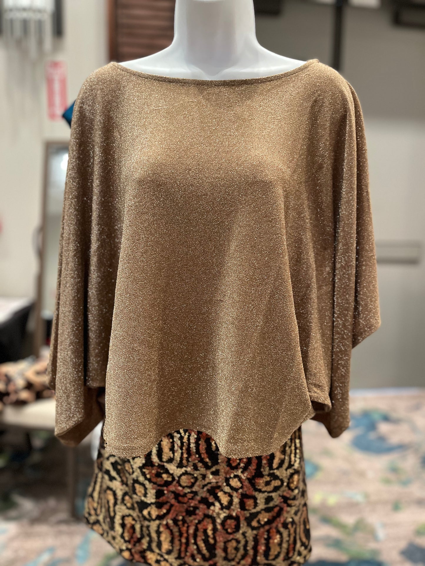 Bronze Tunic Top