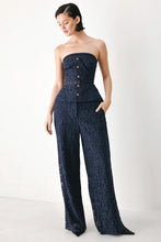 Load image into Gallery viewer, Lace Denim Set