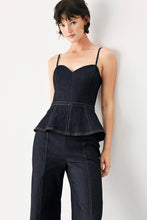 Load image into Gallery viewer, Dark Denim Jumpsuit
