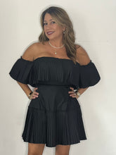Load image into Gallery viewer, Off The Shoulder Ruffled Mini Dress
