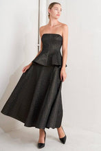 Load image into Gallery viewer, Metallic Strapless Top
