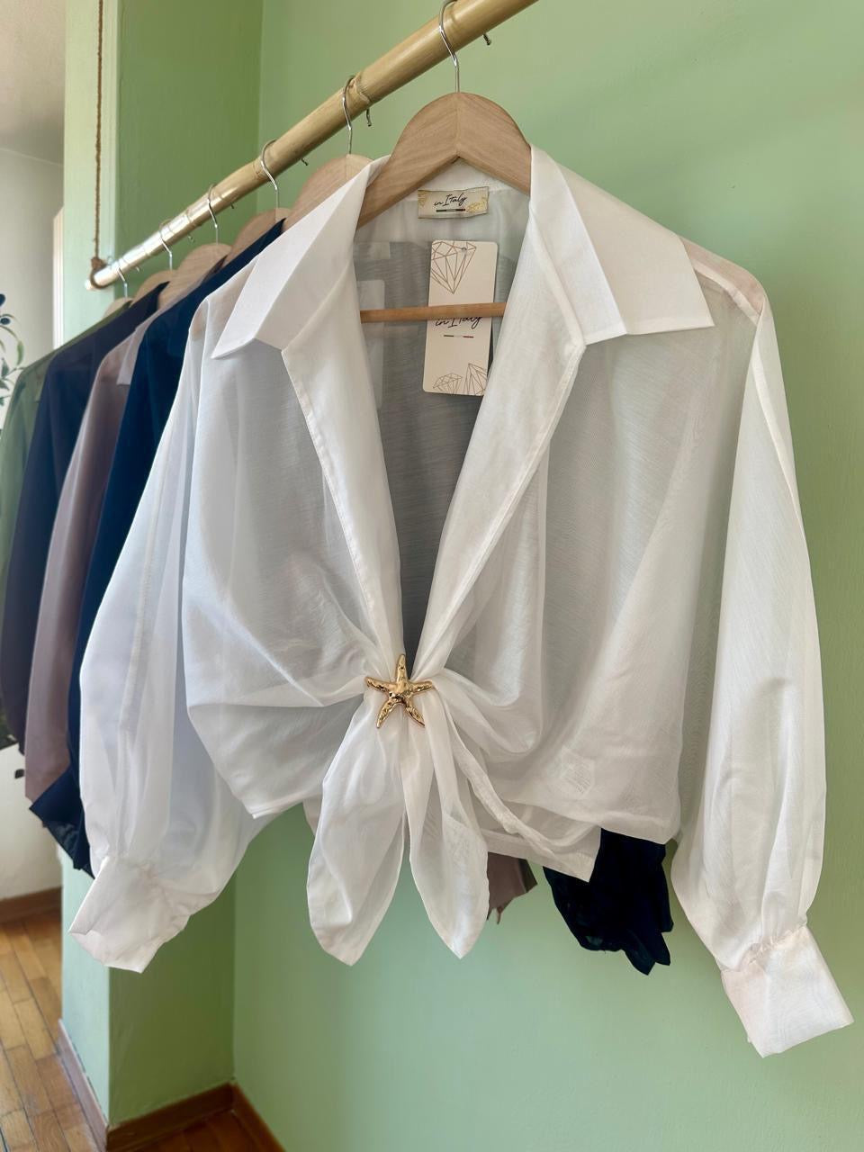 Sea Star Buckle Blouse