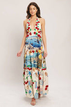 Load image into Gallery viewer, Amalfi Coast Halter Maxi Dress
