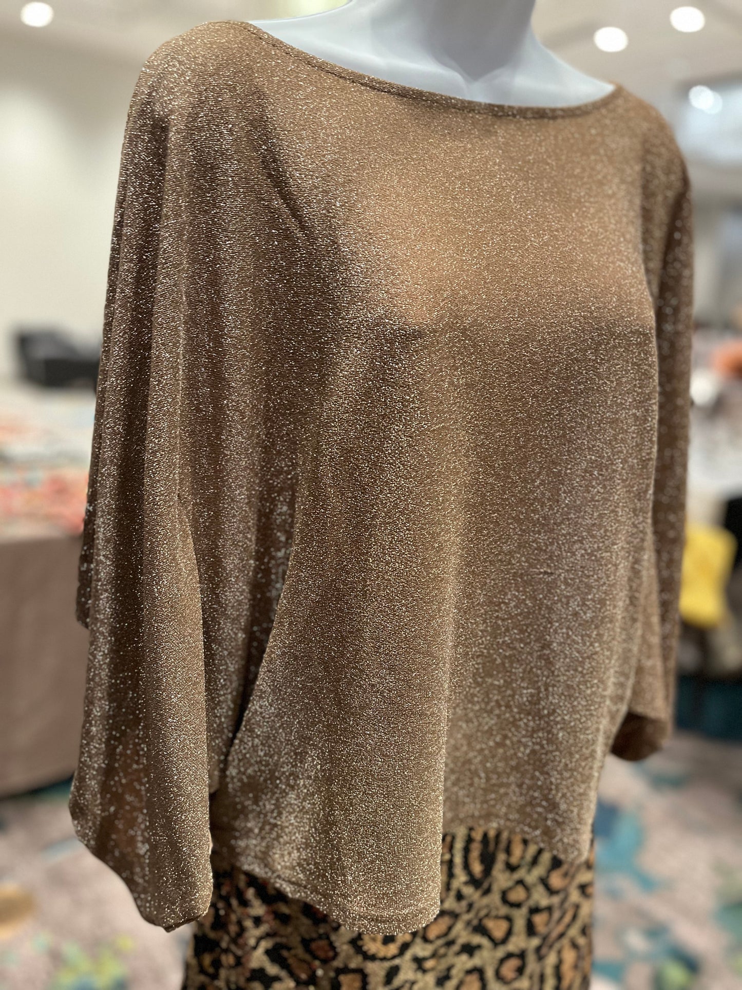 Bronze Tunic Top