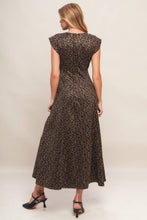 Load image into Gallery viewer, Print Suede Midi Dress
