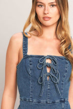 Load image into Gallery viewer, Washed Denim Romper
