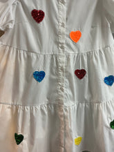 Load image into Gallery viewer, White Hearts Dress
