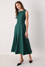 Load image into Gallery viewer, Belted Midi Dress
