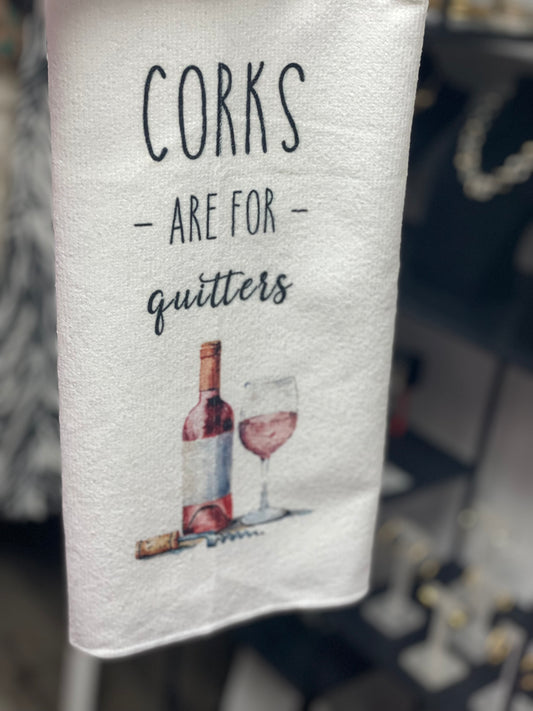 Corks towel