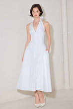Load image into Gallery viewer, Corset Waist Midi Dress
