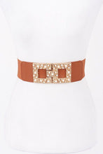 Load image into Gallery viewer, Pearl Hearts Elastic Belt
