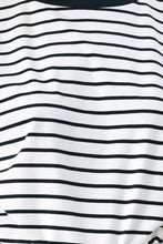 Load image into Gallery viewer, Navy Blue Striped Top
