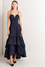 Load image into Gallery viewer, Dark Denim Maxi Dress
