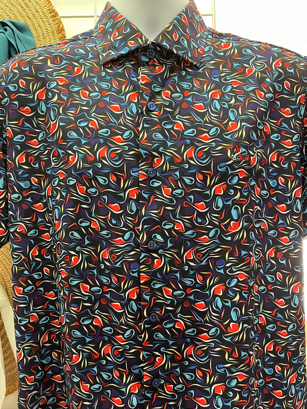 Addict Men’s Blue Red Swirl