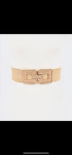 Load image into Gallery viewer, Gold buckle Elastic Belt
