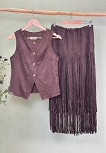Load image into Gallery viewer, Fringe Skirt Set
