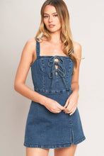Load image into Gallery viewer, Washed Denim Romper
