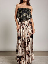 Load image into Gallery viewer, Strapless Print Jumpsuit
