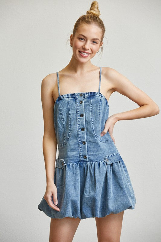 Bubble Mini Dress