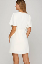 Load image into Gallery viewer, White Classic Dress
