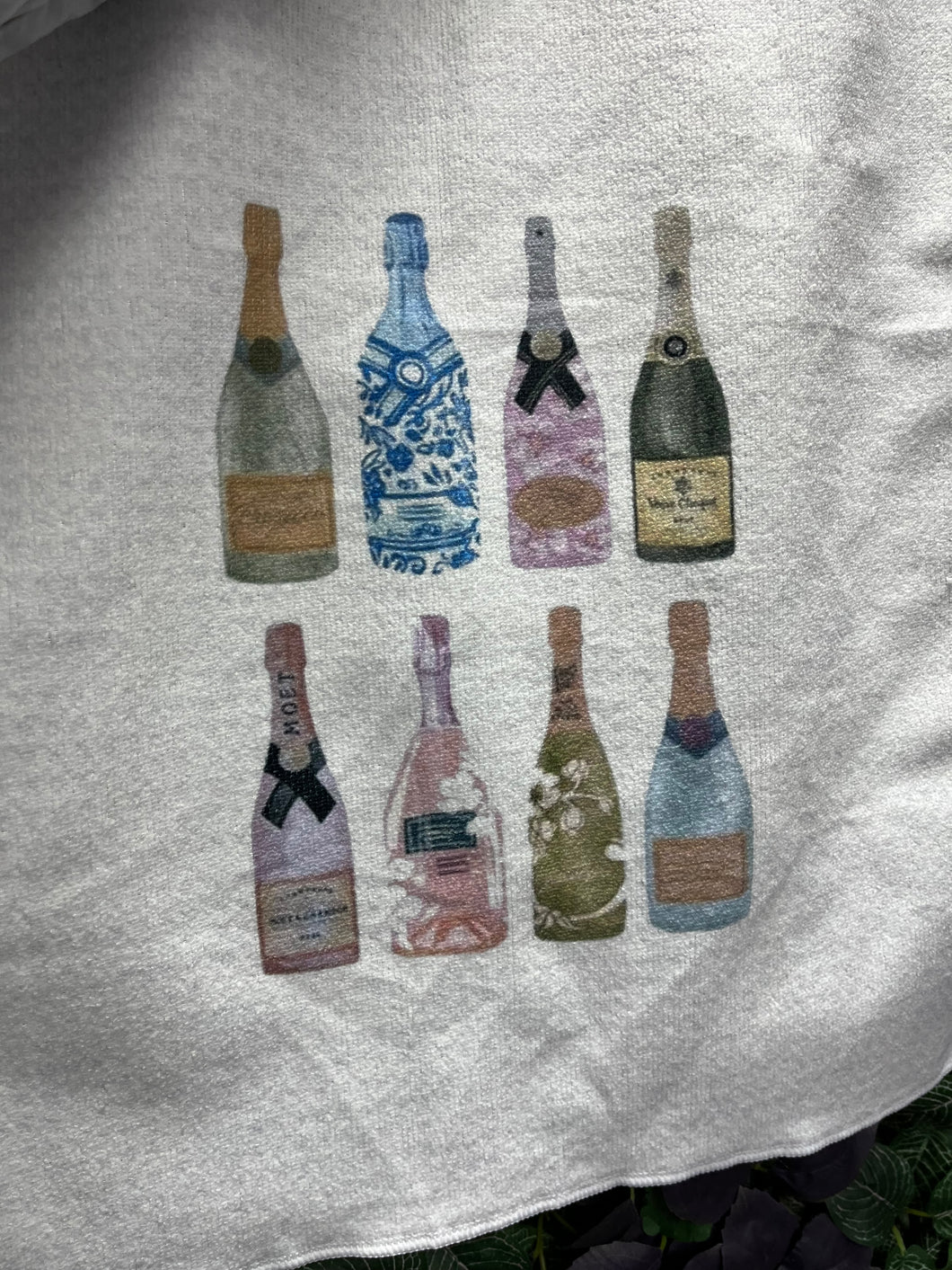 Champagne towel