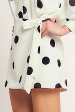 Load image into Gallery viewer, Polka Dot Skort Ivory
