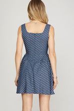 Load image into Gallery viewer, Denim Stars Mini Dress
