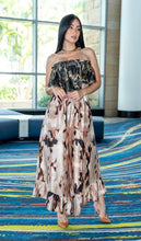 Load image into Gallery viewer, Strapless Print Jumpsuit
