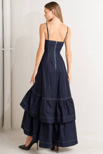 Load image into Gallery viewer, Dark Denim Maxi Dress
