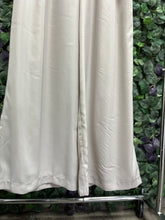 Load image into Gallery viewer, Cream High Waisted Palazzo Pants
