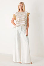 Load image into Gallery viewer, Tan Striped Top
