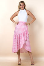 Load image into Gallery viewer, Wrap around Polka-dot Skirt
