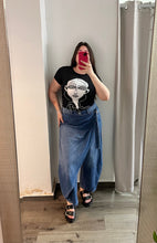 Load image into Gallery viewer, Skirt Overlay Jeans
