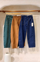 Load image into Gallery viewer, Studded Gabardine Barrel Pants
