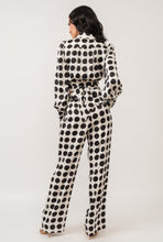 Load image into Gallery viewer, Polka Dots Pant and Blouse set
