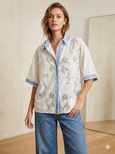Load image into Gallery viewer, Cotton Sequins Blouse
