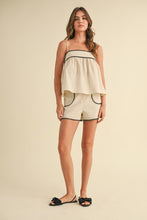 Load image into Gallery viewer, Soft Linen Top and Short Set
