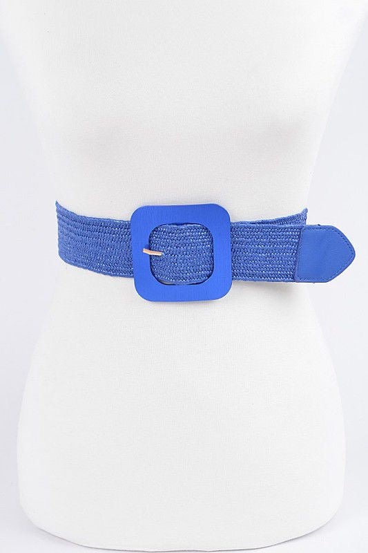 Square Buckle Colors Belt