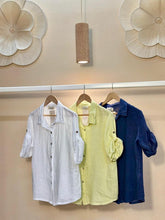 Load image into Gallery viewer, Italian Linen Top &amp; Shorts Set
