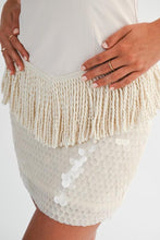 Load image into Gallery viewer, Cream Halter Mini Dress
