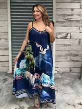 Load image into Gallery viewer, Italian Villa Silk Dress
