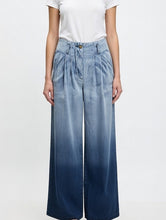 Load image into Gallery viewer, Ombré Denim Palazzo
